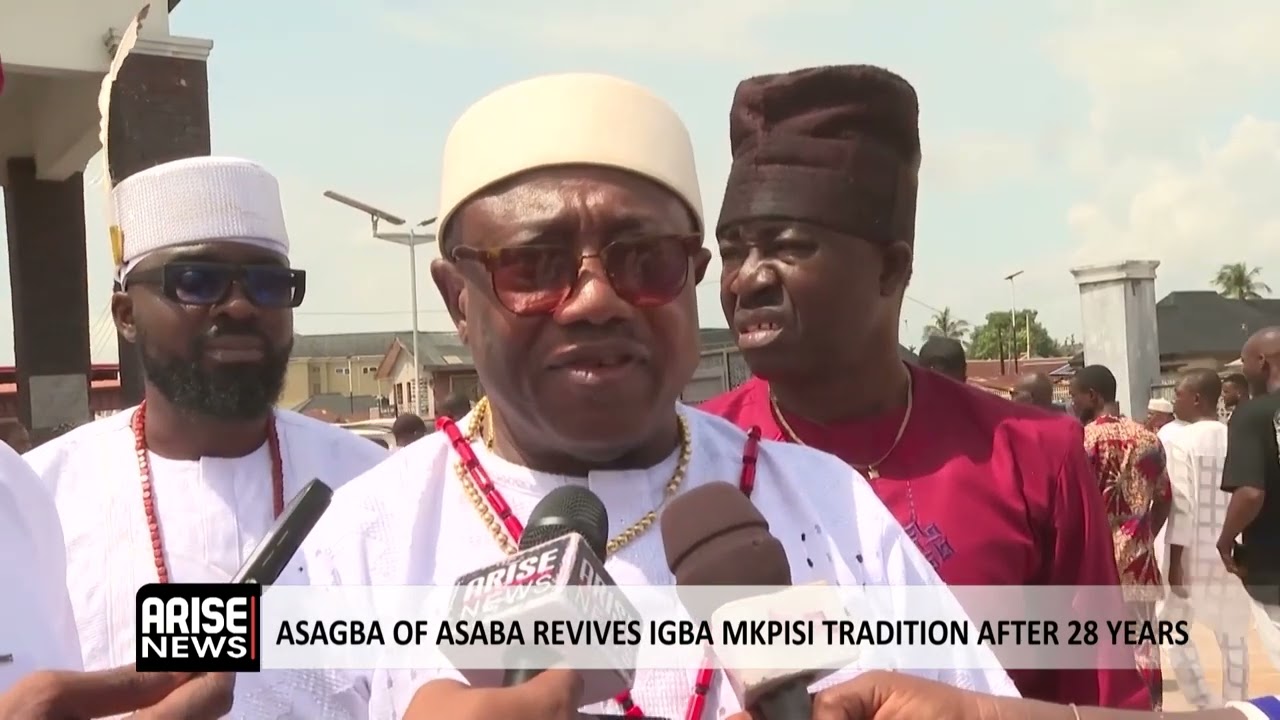 ASAGBA OF ASABA REVIVES IGBA MKPISI TRADITION AFTER 28 YEARS