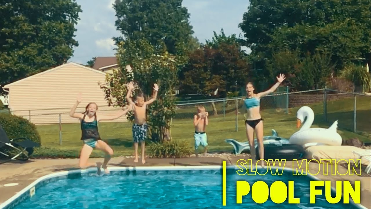 Slow Motion Pool Fun