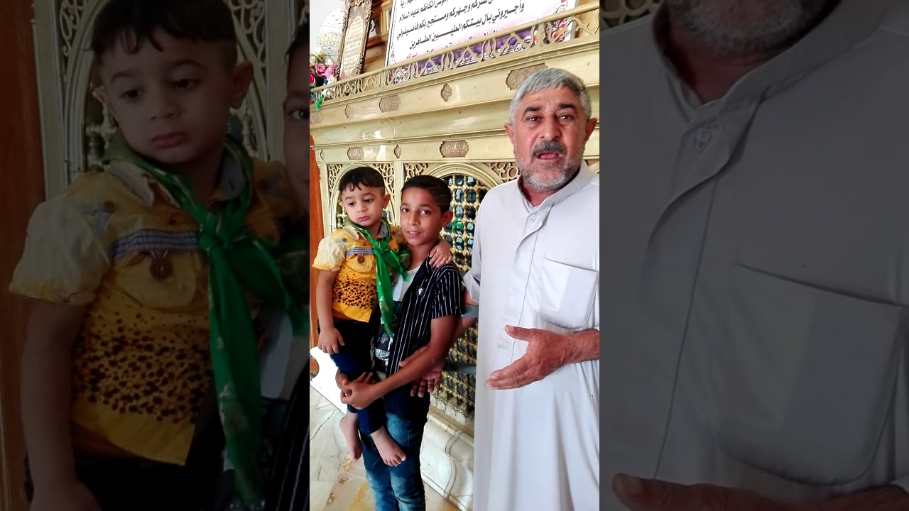مزار عبدالله العسكري بن الكاظم ع بابل ناحية الشوملي