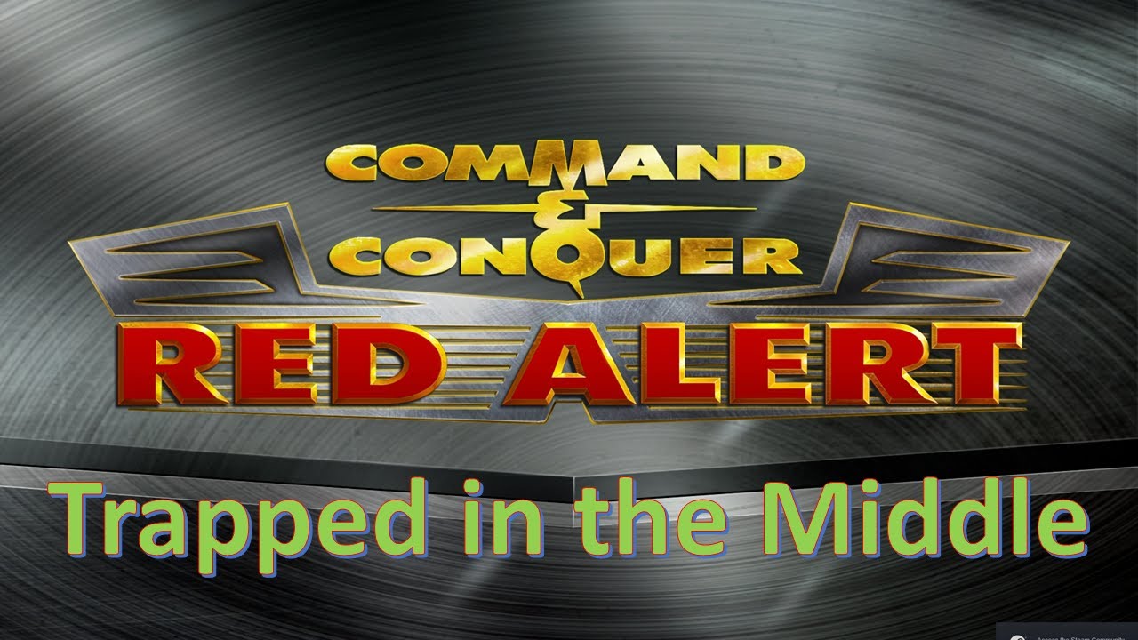 Command and Conquer Red Alert Remastered FFA (Trapped in the middle in mega long FFA game)