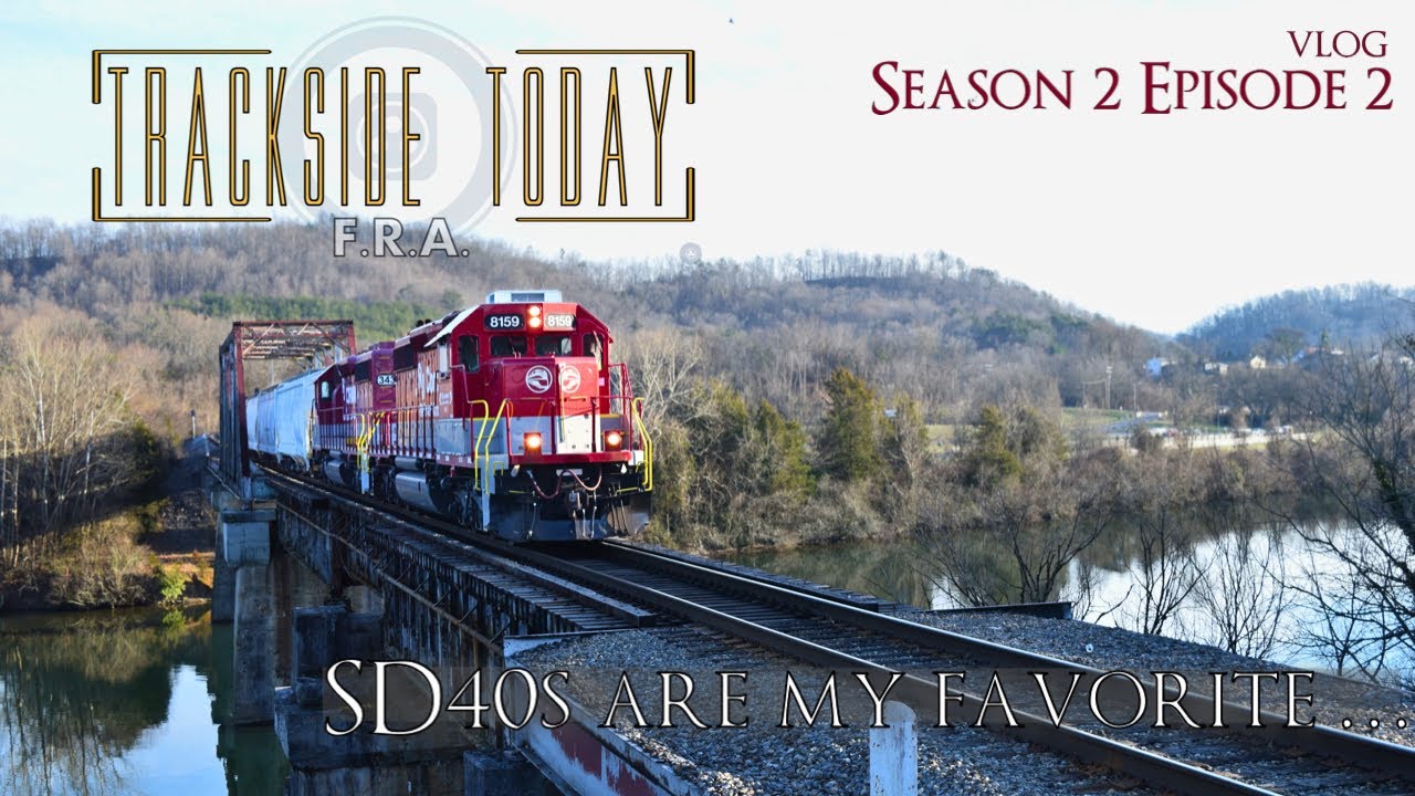 F.R.A. Trackside Today: Quick Catch Of RJC Over The Clinch River (Episode 2 - Season 2)
