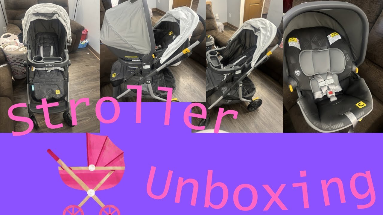 unboxing babygirl stroller