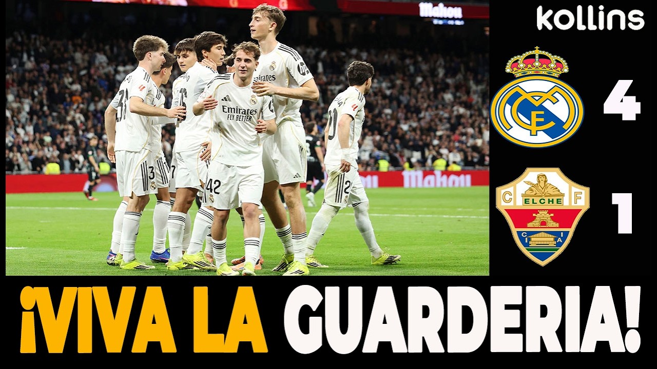 🚨🚨🚨 REAL MADRID 4-1 ELCHE | RUEDA DE PRENSA ARBELOA | GOLAZO DE GULER | FIESTA DE LA CANTERA