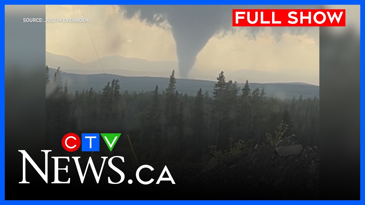 В Альберте в минувшие выходные пронеслись 3 торнадо | CTV News Edmonton в 18:00 от 22 июля 2026 г.