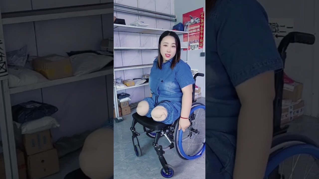 Beryl DAK amputee shows her stump tips