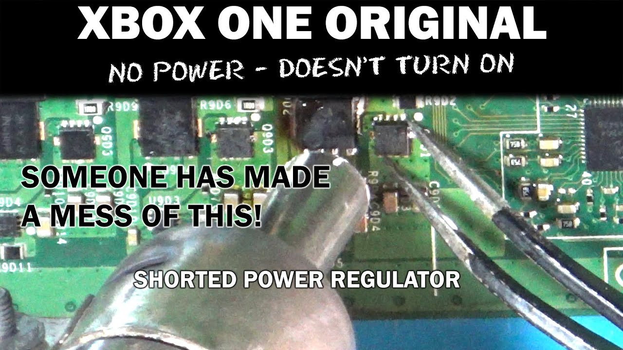 Xbox One No Power - Lights On Power Brick Turn Off - Regulator Short  | UK eBay Reseller