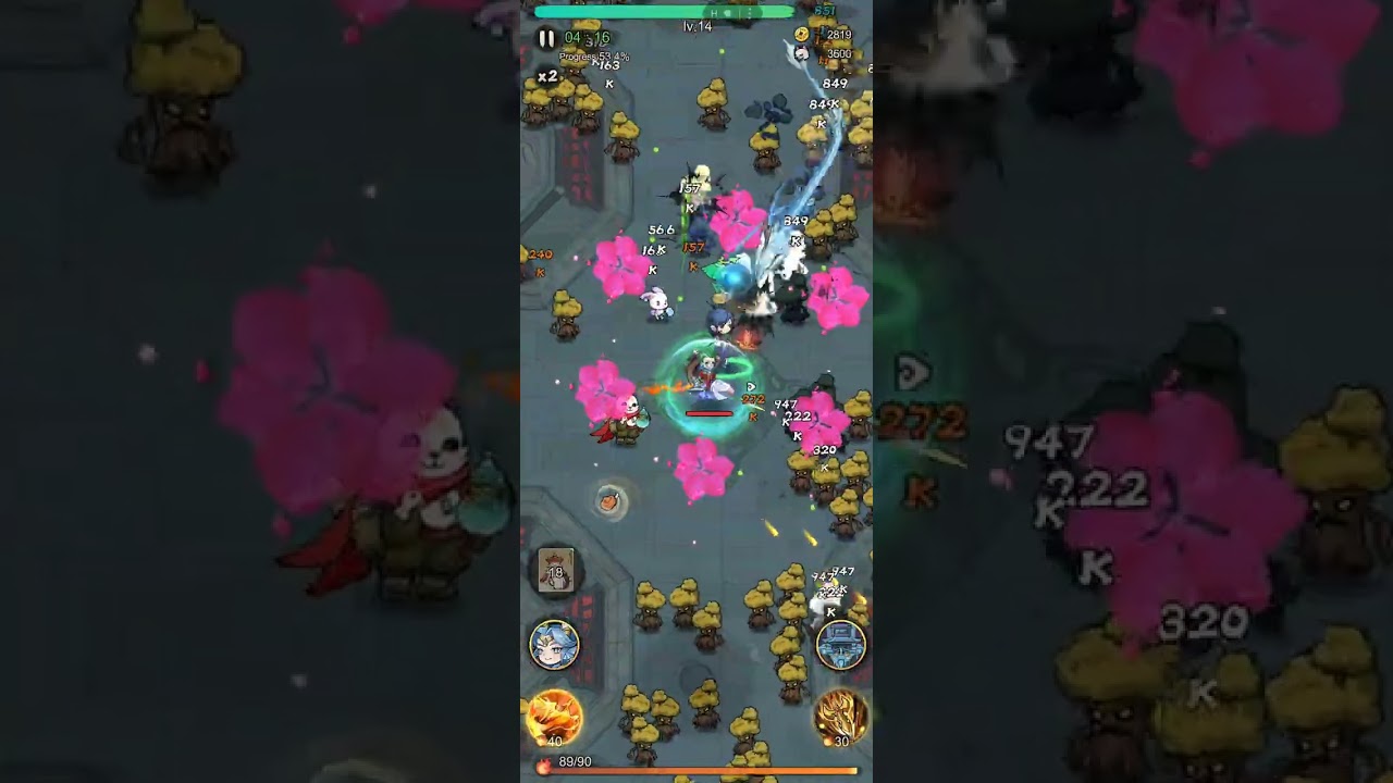 Don't use resurrection on Stage 15-4. My Panda is all at Lv10.