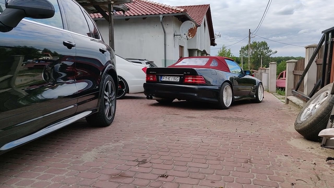 Mercedes SL73 V12 exhaust sound