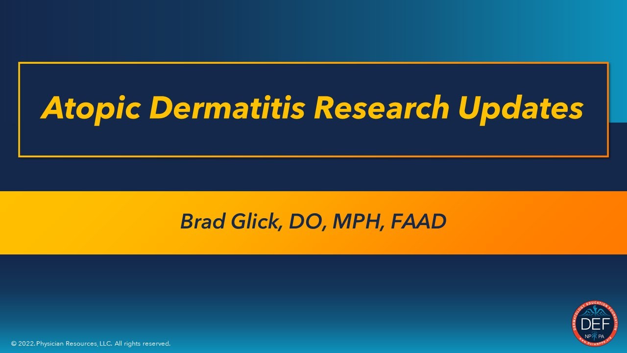 Atopic Dermatitis Research Updates
