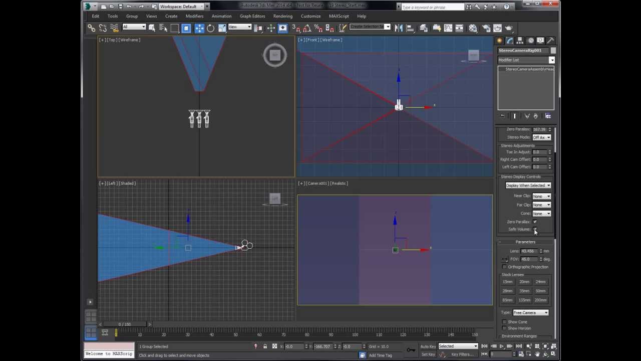 Stereo Camera Tools Overview - 3ds Max 2014 Extension