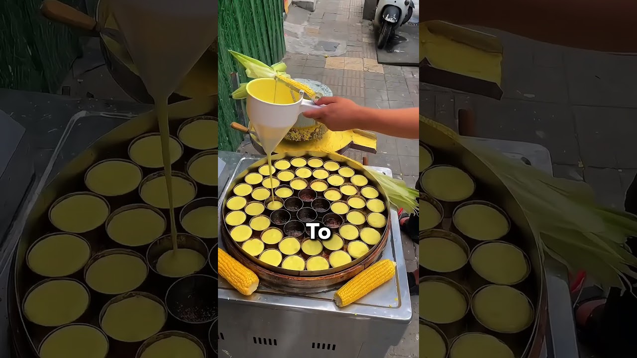 Would You Eat These Corn Cake ?🌽 #shorts