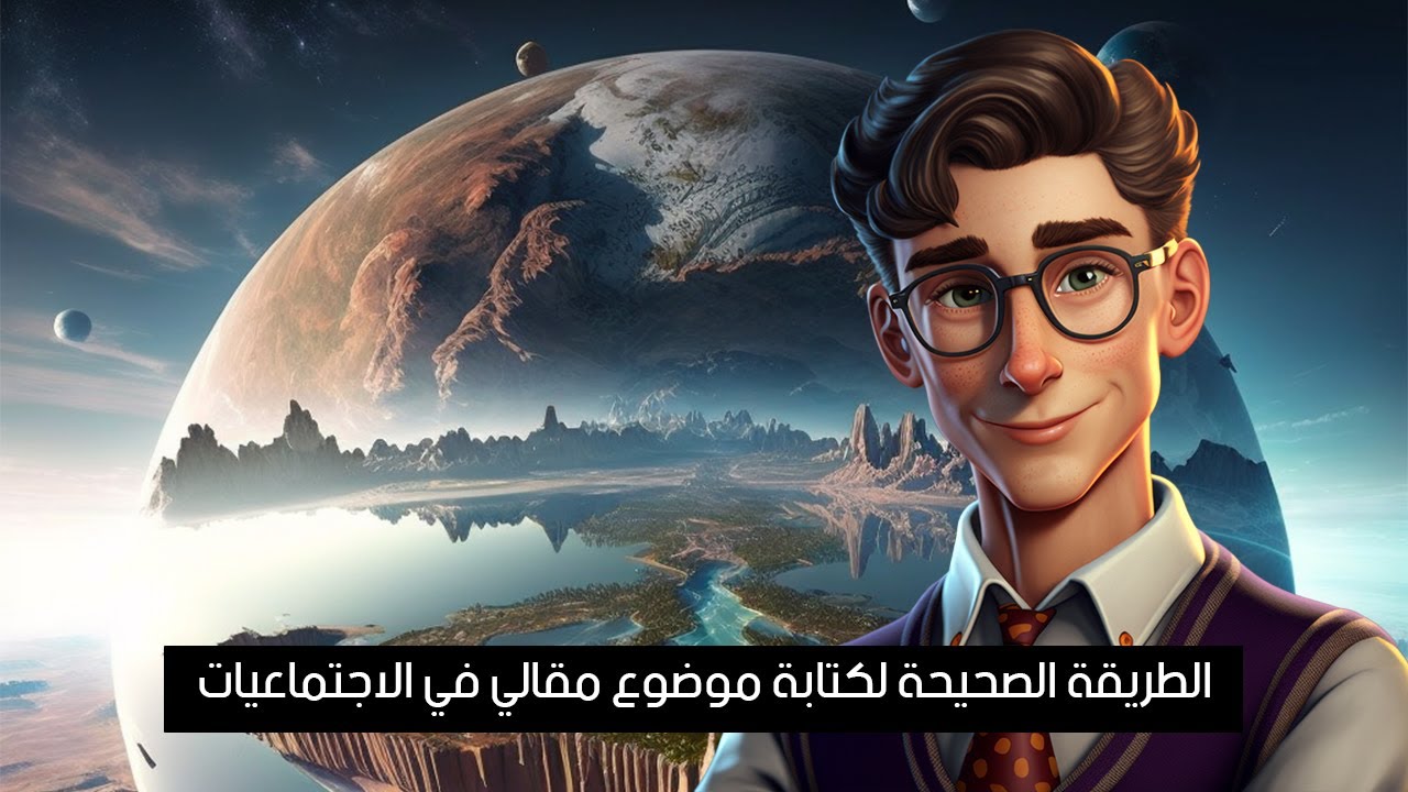 مادة الجغرافيا : الطريقة الصحيحة لكتابة موضوع مقالي في الاجتماعيات