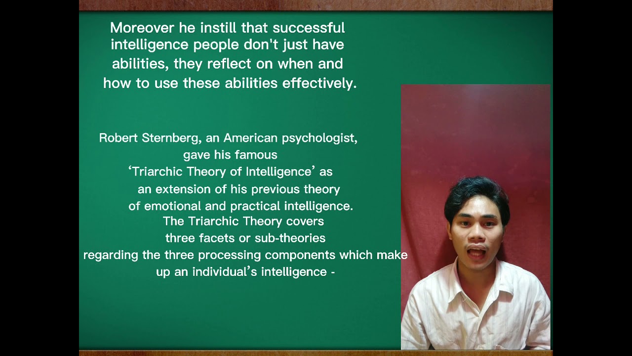 Sternberg's Successful Intelligence Theory (report)