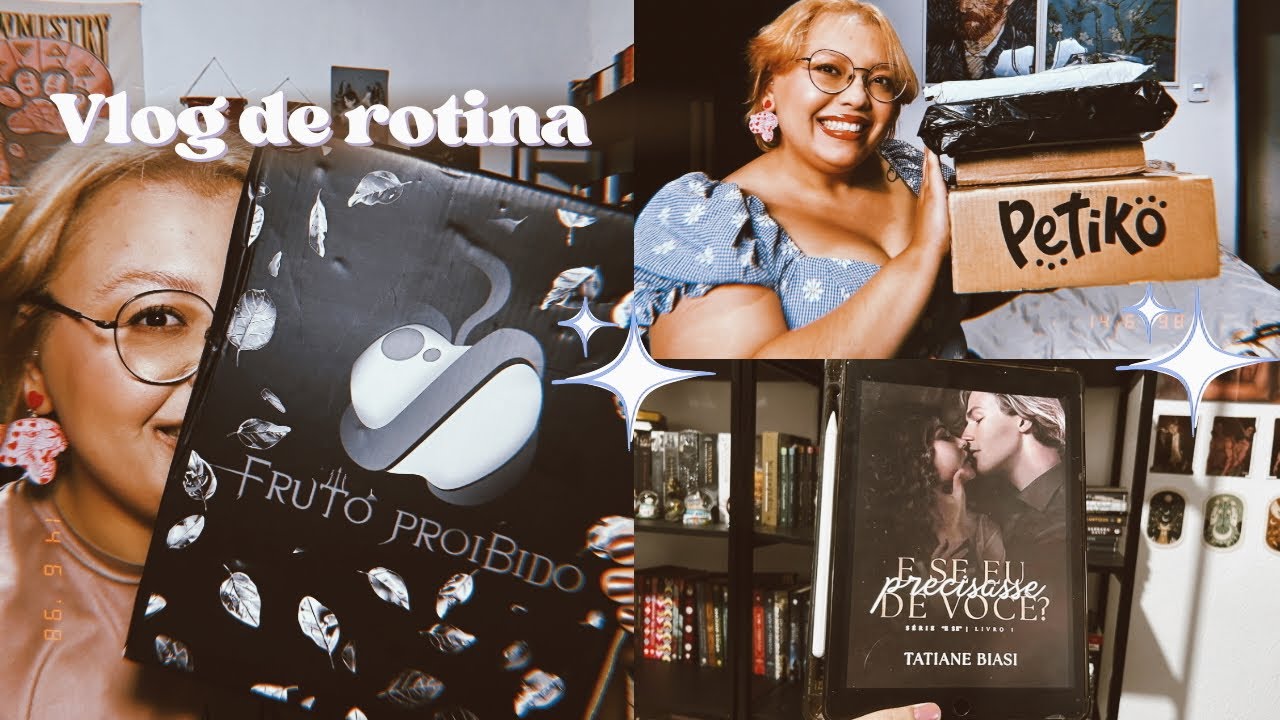 Vlog #229| Unboxing do clube da frutinha & Rocco, Box petiko e lendo E se eu precisasse de você ?