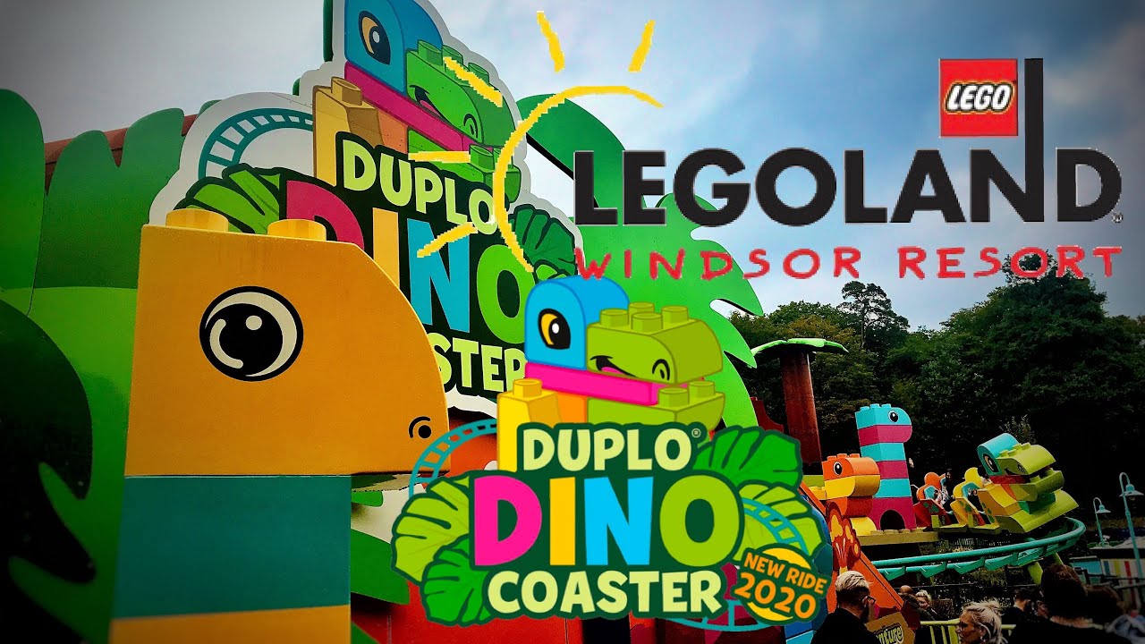 Duplo Dino Coaster! Legoland Windsor - 27/07/20
