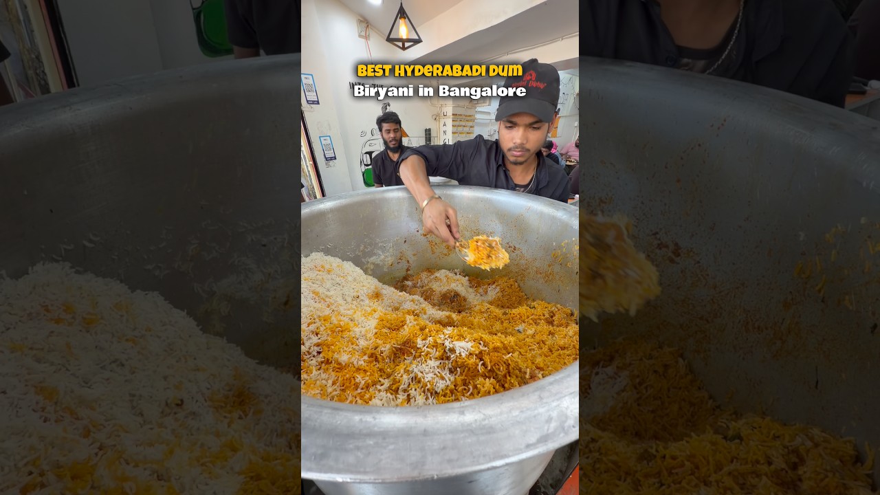 Best chicken biryani in Bangalore just 120rs #biryani #chicken #viral #new #dumbiryani #trending