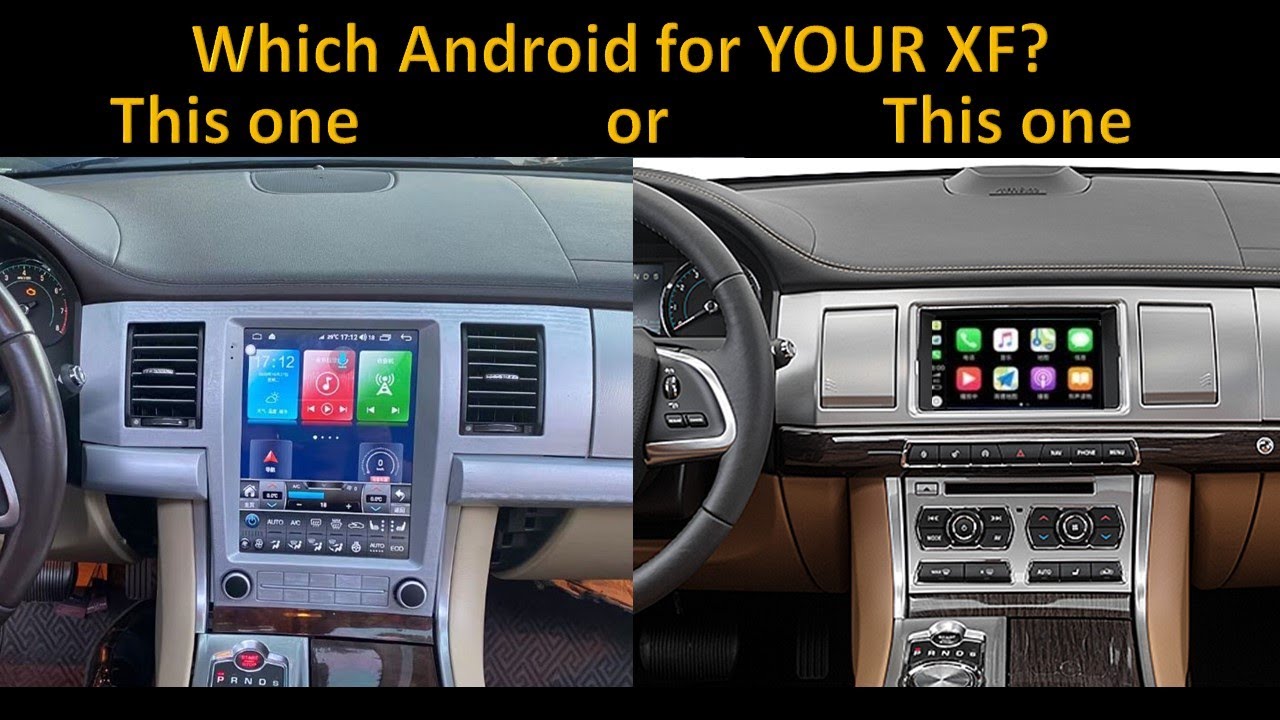 Want a Tesla Screen in your Jaguar XF?