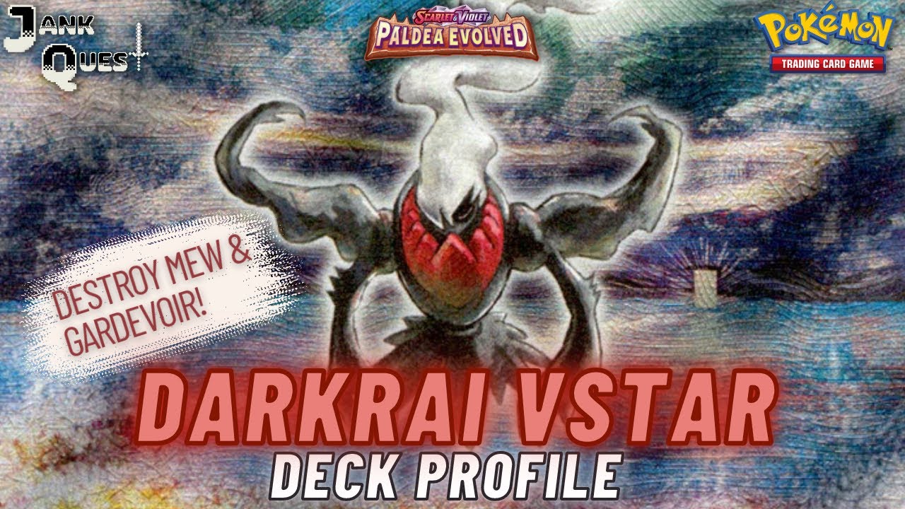 DARKRAI VSTAR 👻 Destroy Gardevoir & Mew With Turbo Dark! 💥 Pok&eacute;mon TCG Deck Profile