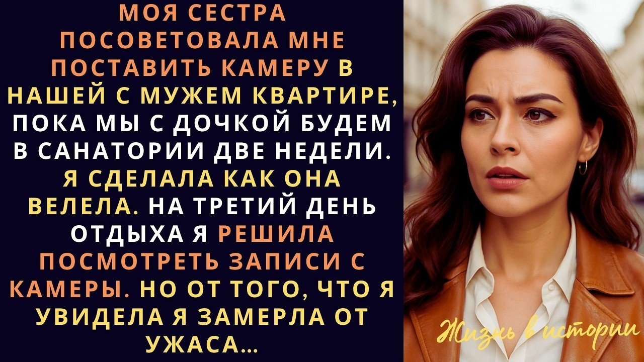 Моя сестра посоветовала мне поставить камеру в нашей с мужем квартире, пока мы с дочкой будем