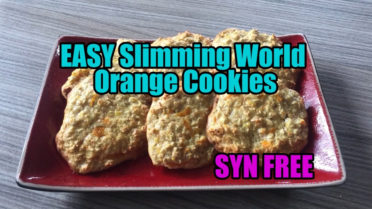 EASY Slimming World Orange Cookie - SYN FREE