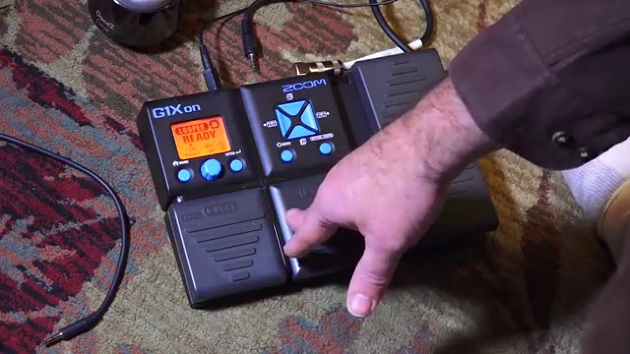 Zoom G1Xon Setup and QuickStart