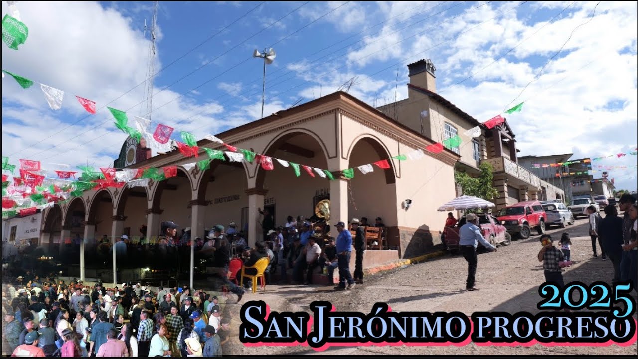 gran comida y baile en san Jerónimo progreso#2025#diversion#oaxaca#gruposantacruz