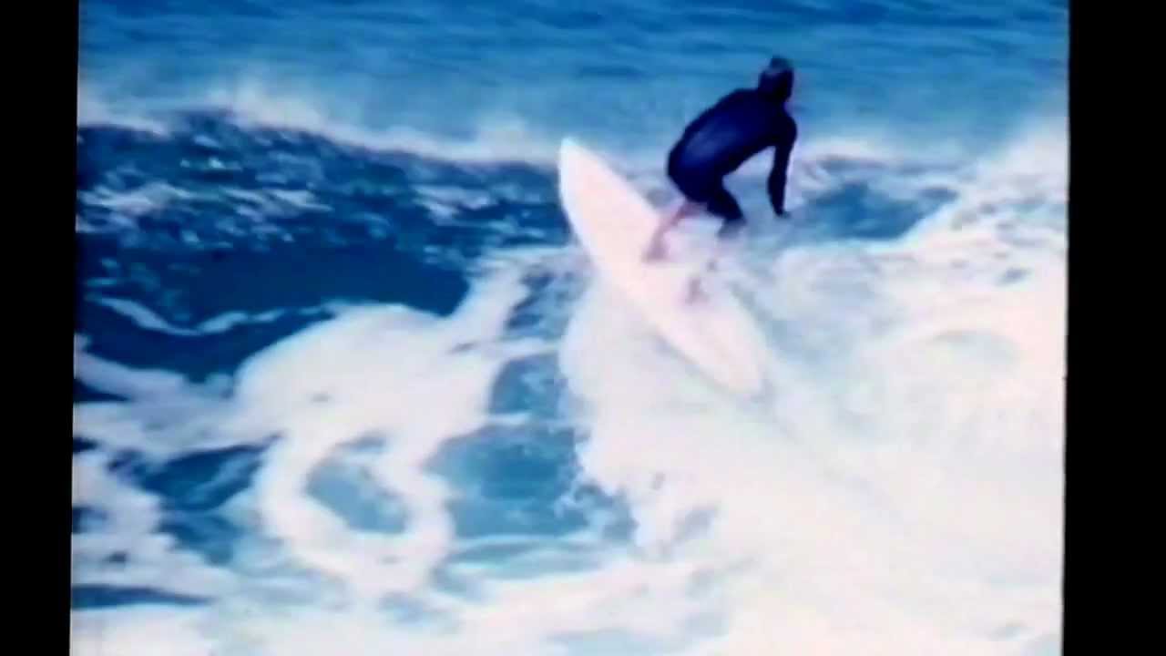 MP (Michael Peterson) surfing Winki Pop 1977