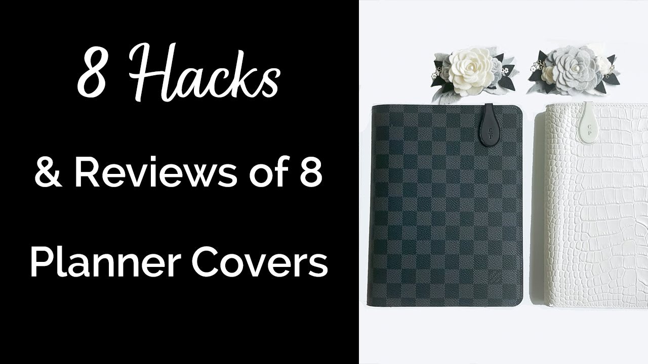 8 Covers and 8 Planner Hacks: Cloth & Paper, Louis Vuitton, and Moterm