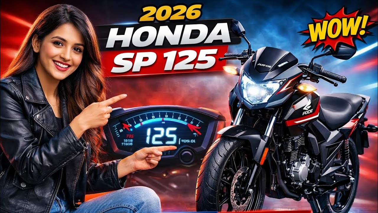2026 Honda SP 125 🔥 Powerful Engine | Digital Meter | Full Review