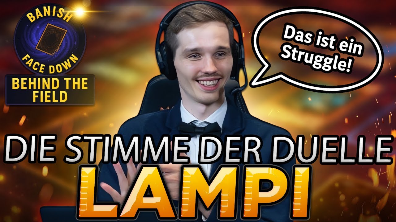 Die Stimme der Yu-Gi-Oh!-Events: @Lampi_Ygo  im Talk | BFD: Behind the Field! #yugioh #exklusiv