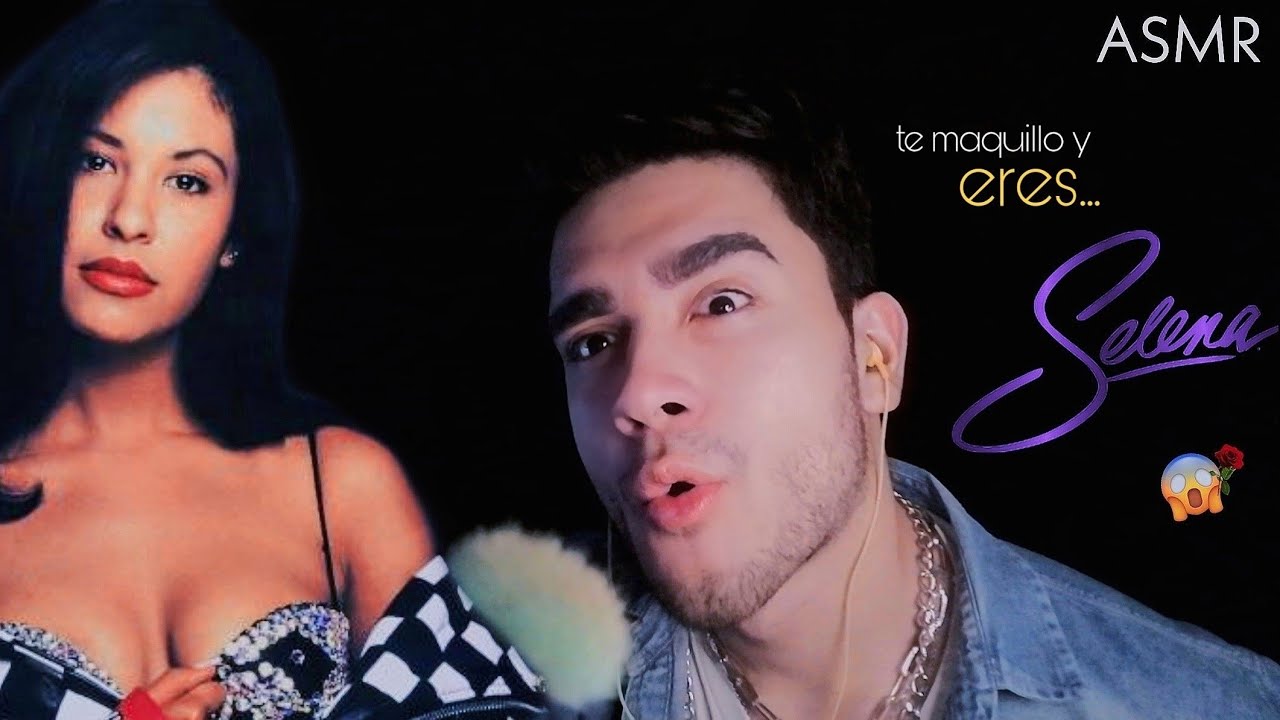 ASMR Te Maquillo eres... SELENA QUINTANILLA 💃🏻