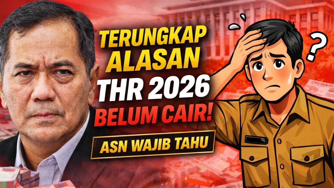 TERUNGKAP ALASAN THR 2026 Belum Cair! ASN Wajib Tahu
