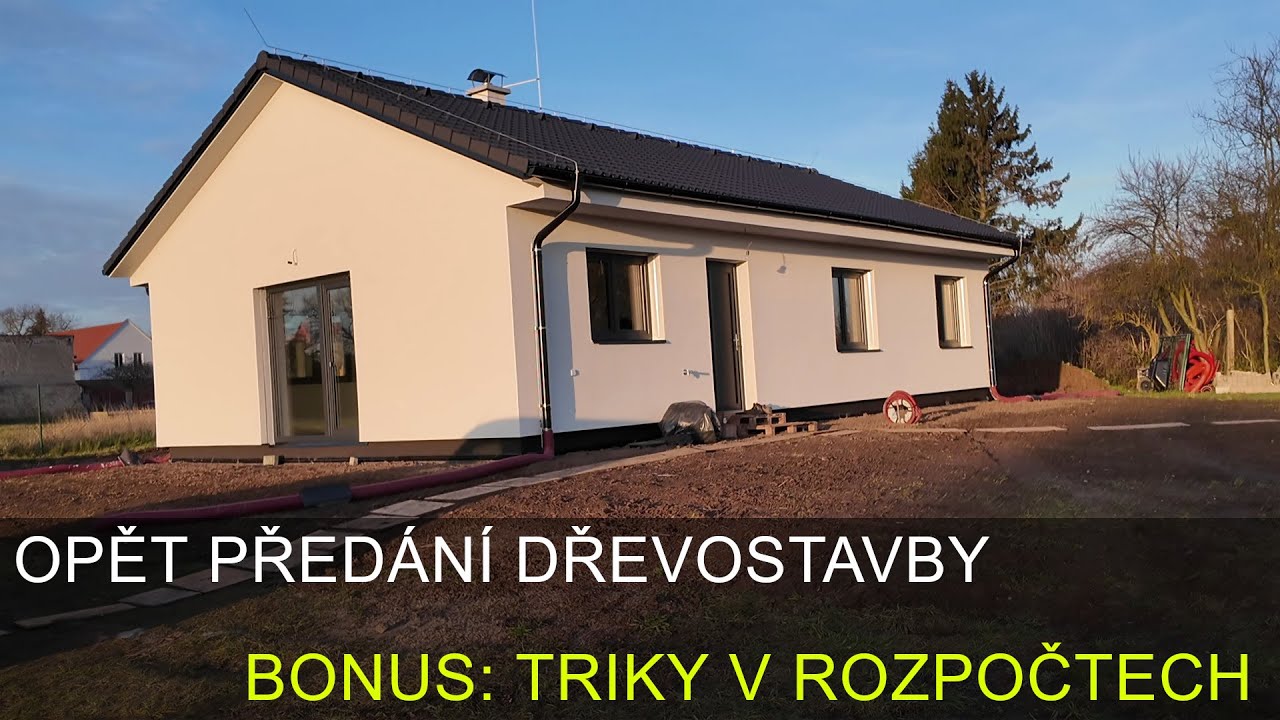 Dřevostavba Chvaletice: další předávka