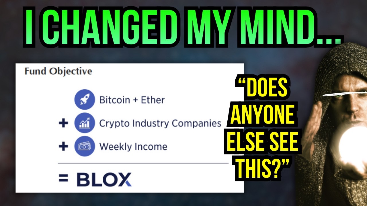 Я снова передумал насчет ETF BLOX... (Сделаю это как можно скорее!)