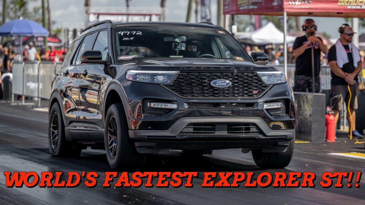 New Explorer ST 10 58 World Record!