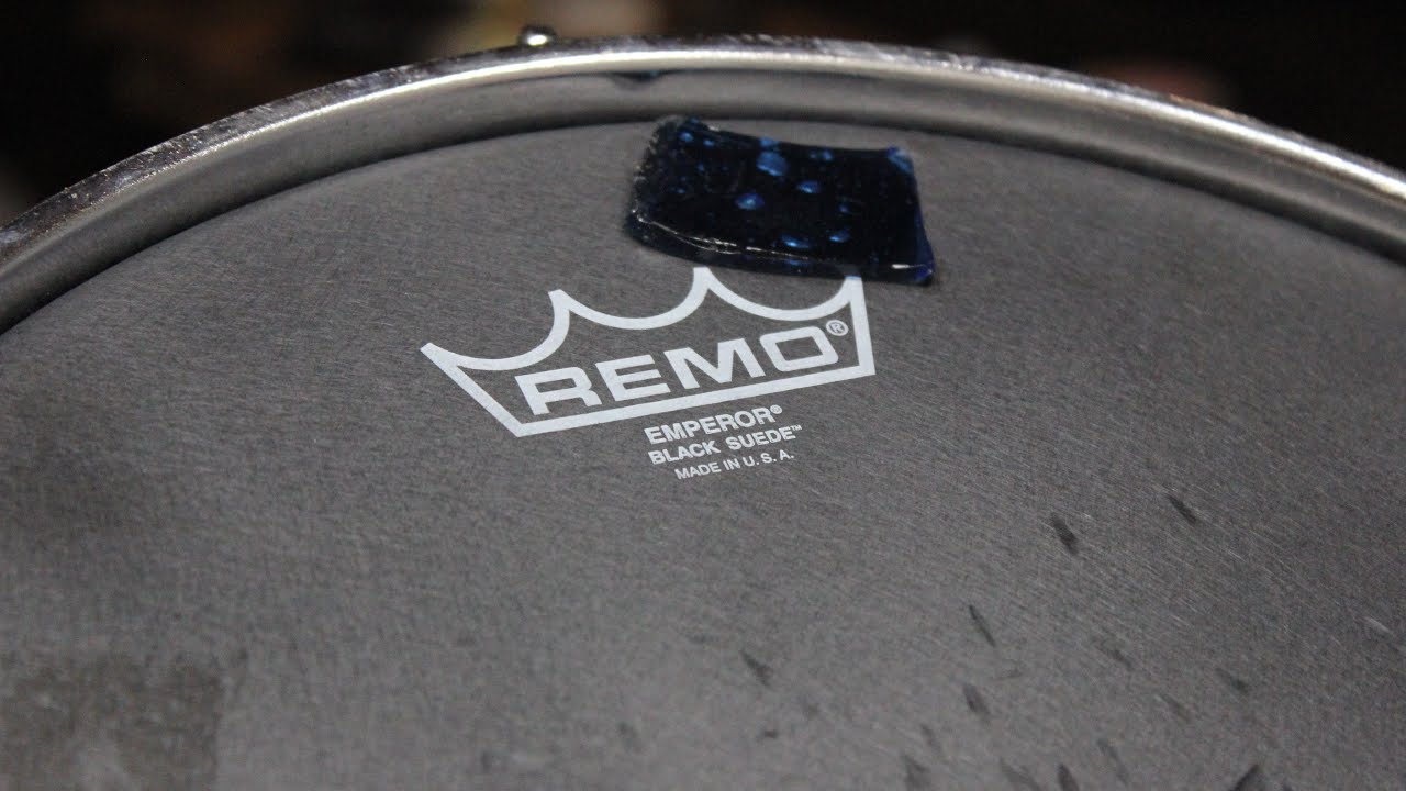 Remo Emperor Black Suede Drum Head Review