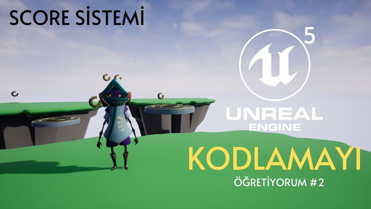SCORE SİSTEMİ | UNREAL ENGINE 5 İLE OYUN YAPMAYI ÖĞRENİN #2