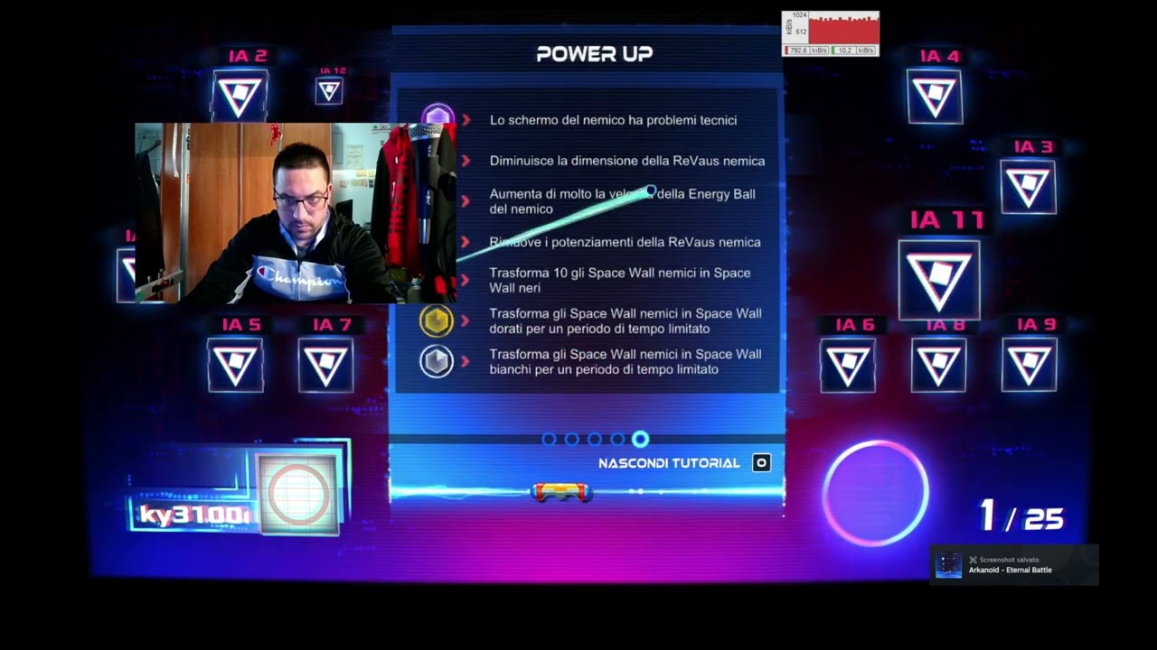 28012026 Arknoid Eternal Battle micky3100dj subscribe iscrivetevi !tiktok !social !youtube