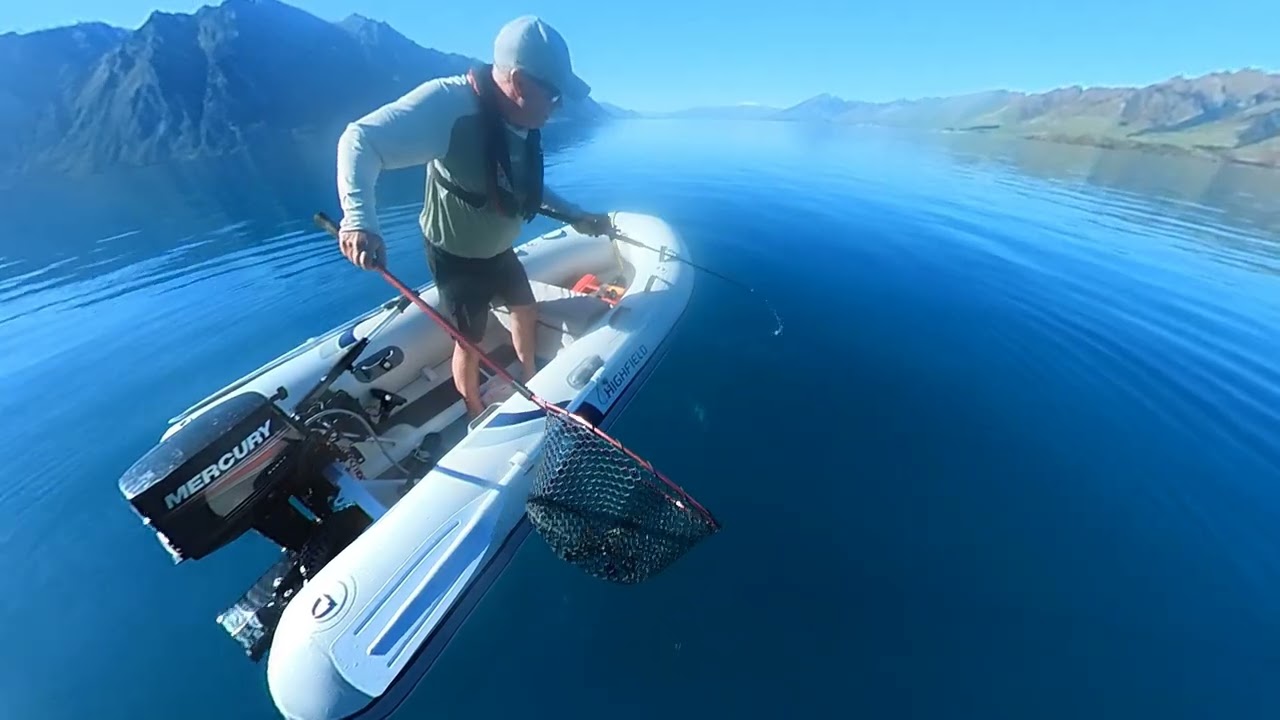 Scenic Fishing Lake Hawea