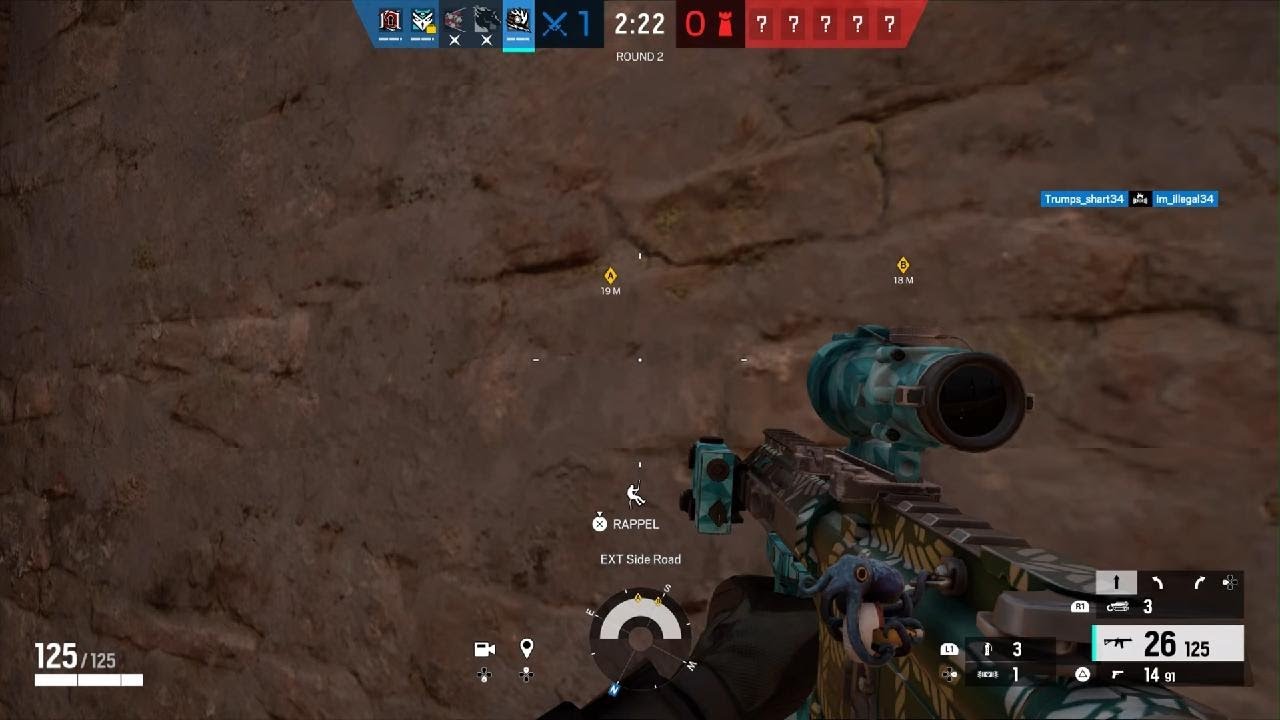 R6 1v5