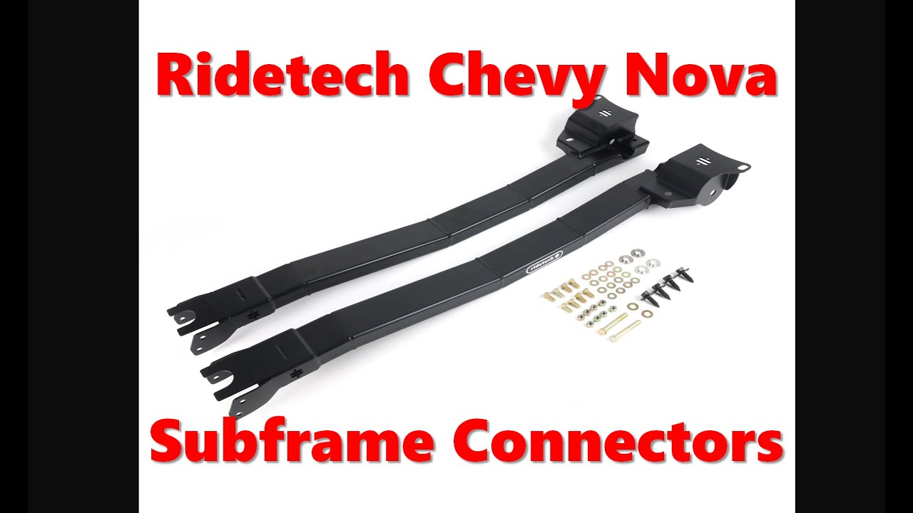 Ridetech Chevy Nova Subframe Connector Install