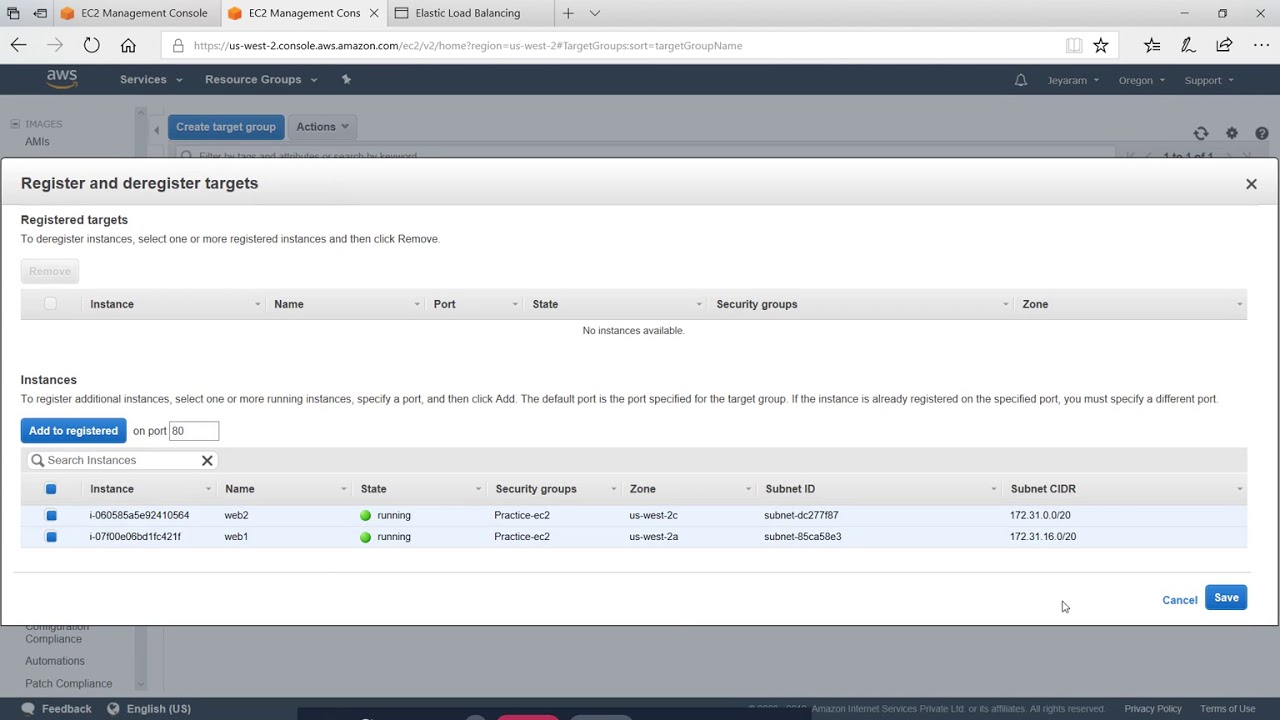 26.  How to create Network Load Balancer in EC2 instance  ELB