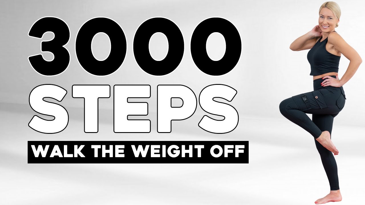 20 minute Walking Workout for Weight Loss  Walk at Home Full Body Knee Friendly
