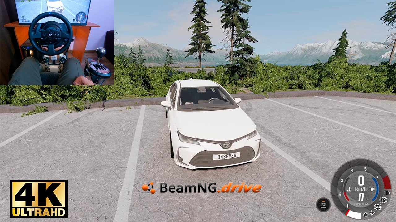 Test Drive Toyota Corolla + Thrustmaster T300 RS GT Edition! | BeamNG.drive