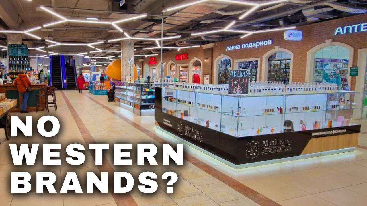Russian Typical (Provincial) Shopping Mall Tour 