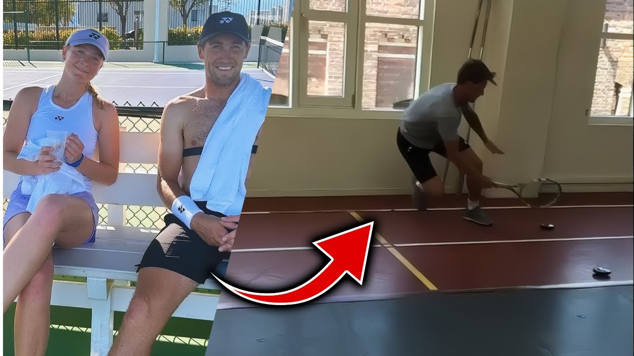 Casper Ruud's Home Tennis Training Is Wild😱