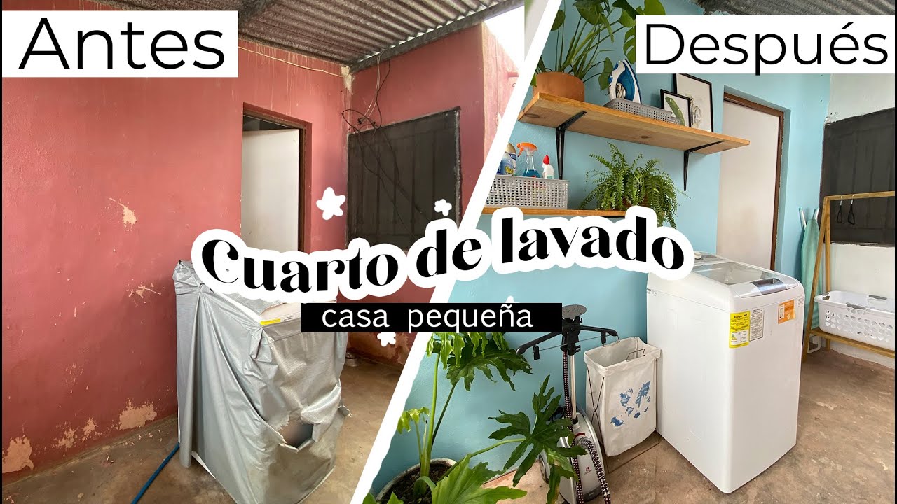 ✅MI CUARTO DE LAVADO EN CASA INFONAVIT😍  (Paso a paso )🔨 😱