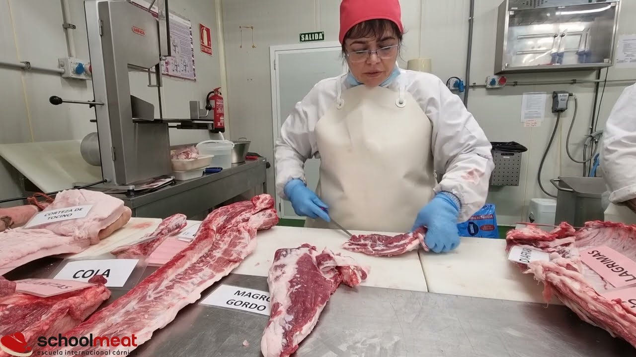 Despiece de cerdo iberico:  Gestión de Piezas