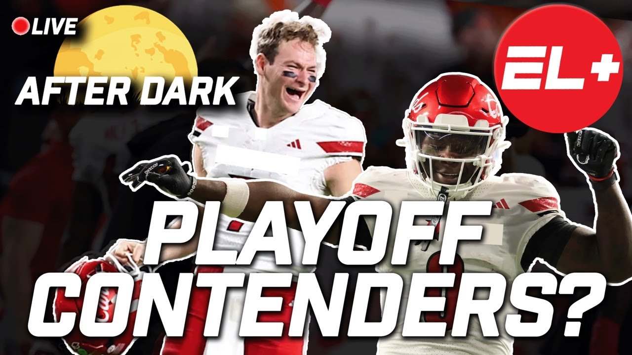 Louisville UPSETS #2 Miami, are they College Football Playoff Contenders? | EL+ After Dark LIVE