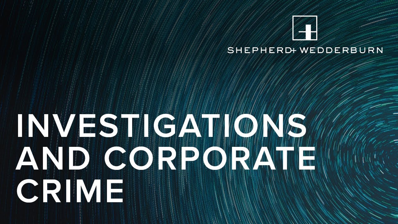 Investigations and Corporate Crime - Private Prosecutions